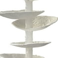 thumbnail image 2 of Jamie Young Co Petals Modern Steel Table Lamp in White Finish, 2 of 2