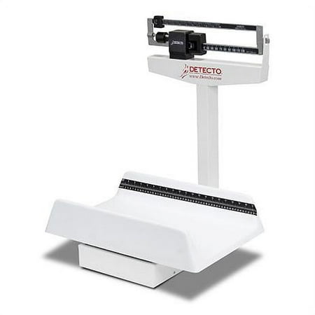 Detecto, Baby Scale, Weighbeam, Tray, 130 lb x 1 oz