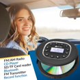 thumbnail image 2 of Reproductor de CD portátil KLIM Journey + Bluetooth + Radio FM, 2 of 7