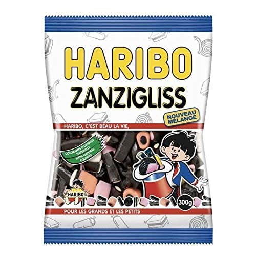 Haribo ZANZIGLISS Licorice Candy