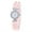 Pink, variant on Womens Watches Fashion Women Casual Pearl String Strap Quartz Wrist Rhinestone Wh Watch