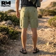 thumbnail image 5 of Bermudas Cargo De Hombre Con Ajuste Holgado Y Bolsillos verde T38, 5 of 5