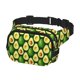 thumbnail image 2 of Fotbe Avocado Cangurera Cuadrada con Estampado de Doble Capa, Bolsa de Cintura Ajustable Mini para Hombres y Mujeres, 2 of 9
