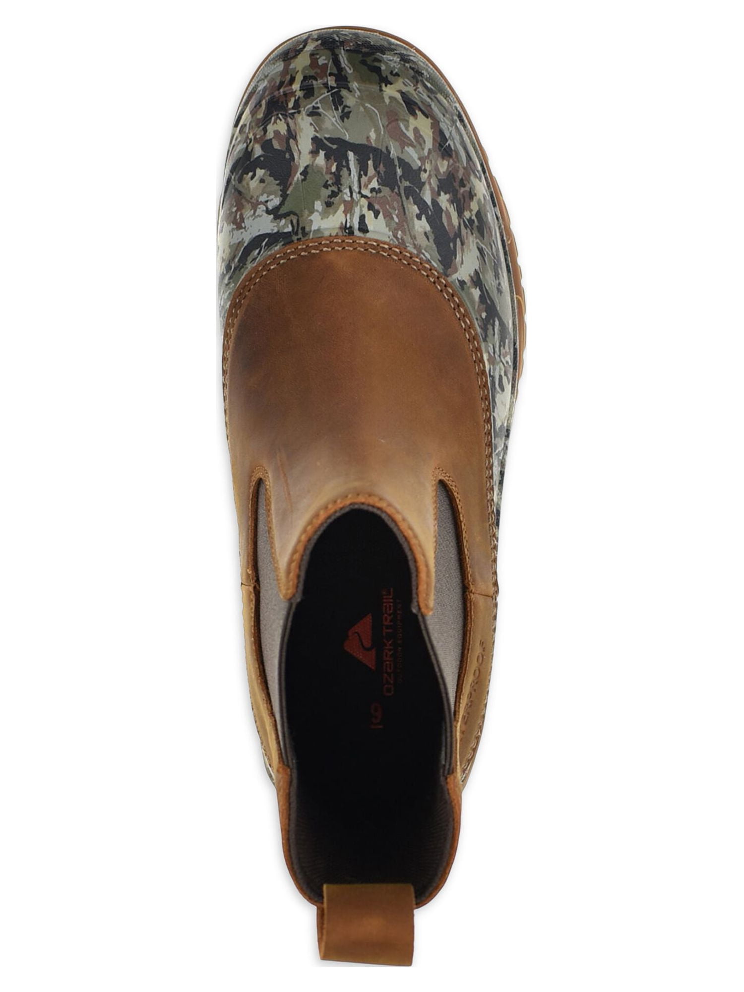 Ozark Trail Men's Flood Waterproof Shell Chelsea Hiking and Hunting Boot