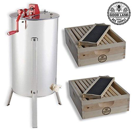 Goodland Bee Supply Gl E2 2s 2 Bee Hive Frame Honey Extractor With