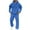 Blue, variant on Sweat Suits Men Track Suits 2 Piece Fall Sweatsuit Warm Jogger Sweatpants Comfy Fleece Tracksuit Oversized Sweatshirt Lounge Sets with Pockets White XL