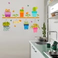 thumbnail image 2 of Vinil Decorativo Hogar Macetas Cactus Flores Sala Estancia Dara Baby Syene VinDe186, 2 of 5