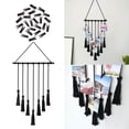 thumbnail image 3 of Colgante de pared de macramé BLESIY Boho negro tapiz de macramé, 3 of 8