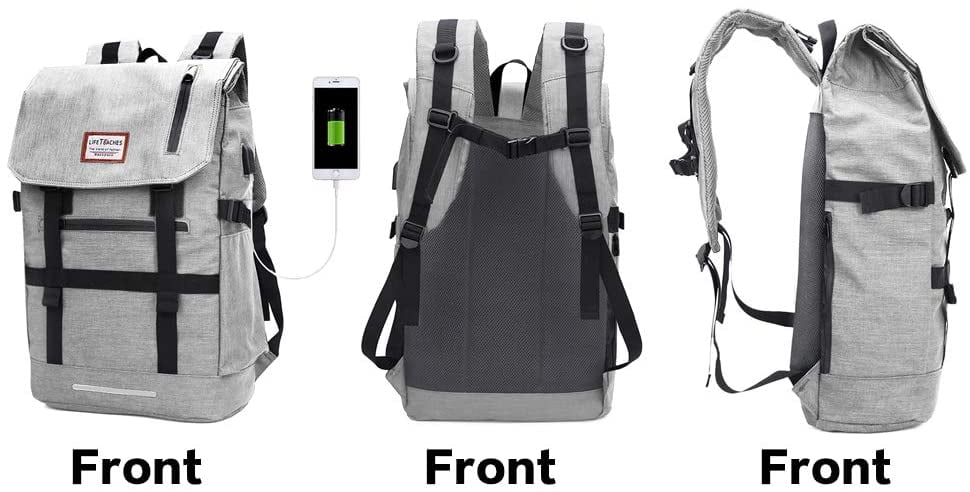 rolling backpack with usb charger