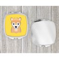 thumbnail image 4 of Yellow Checkered Shiba Inu Compact Mirror BB1133SCM, 4 of 4