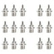 thumbnail image 5 of 16 clavos de repuesto para zapatillas de atletismo, clavos de metal prácticos para adultos. Uñas cortas plateadas, 5 of 9