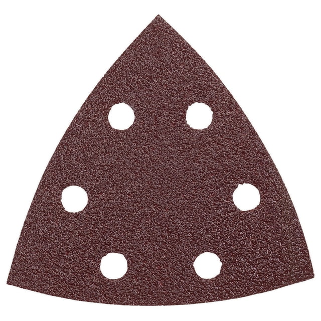 Hoja de lijado Bosch Detail Triangle Red 240 Grit (paquete de 5)