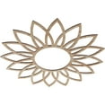 thumbnail image 2 of Ekena Millwork 30"OD x 10 1/2"ID x 3/8"T Daisy Wood Fretwork Pierced Ceiling Medallion, Red Oak, 2 of 3