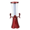 thumbnail image 4 of Dispensador de Cerveza, Tubo Dispensador de Bebidas de 3 L con Grifo con Luces LED Dispensador de Bebidas Líquidas Barril de Cerveza para Barra de Rojo, 4 of 8