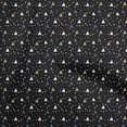 thumbnail image 1 of oneOone Cotton Flex Black Fabric Geometric Sewing Craft Projects Fabric Prints By Yard 40 Inch Wide, 1 of 5