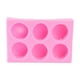 thumbnail image 1 of Molde de silicona para macarrones de 6 cavidades, moldes para pasteles DIY, moldes para fondant, herramientas para decoración de pasteles, utensilios para hornear, 1 of 4
