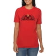 thumbnail image 3 of Plus Size Nature's Womens Day Celebration Graphic Design Deluxe Jersey T-Shirt - Red 2XL, 3 of 4