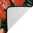 thumbnail image 5 of SKYSONIC 72x48in Watercolor Flower Rose Area Rug, Non-Slip Floor Carpet for Indoor Living Dining Room and Bedroom Area, 5 of 7