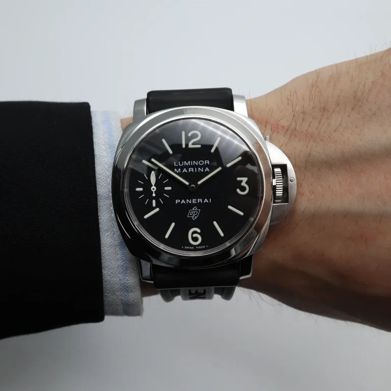 Pre owned Panerai Luminor Marina 44mm Hand Wind Steel Watch