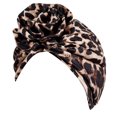 thumbnail image 1 of Minnieouse Paquete de 1 turbante africano atractivo de alta elasticidad a la moda diademas para la cabeza para mujer con estampado de leopardo Type3 NO3, 1 of 5