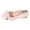 Beige, variant on Rokment Womens Bowknot Dress Shoes Ballet Flat Fall Spring Stylish Casual Leather Pointed Toe Ballerina Slip on Dressy Loafers Comfortable Walking Wedge Low Heels for Ladies Beige Size 6