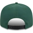 thumbnail image 4 of Men's New Era Hunter Green Milwaukee Bucks Gameday 9FIFTY Snapback Hat, 4 of 6