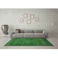 thumbnail image 3 of Ahgly Company Indoor Square Abstract Emerald Green Modern Area Rugs, 8' Square, 3 of 4