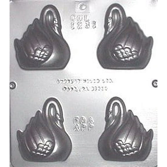 1231 Swan Assembly Chocolate Candy Mold