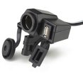 thumbnail image 2 of Waterproof power socket USB motorcycle cigarette lighter adapter socket for Charger -, 2 of 4