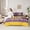 Yellow Purple, variant on jejeloiu Rugby Game Gaming 7-Piece Twin Bedding Sets,Yellow Football Helmet Bedding Comforter Set For Teens Reversible