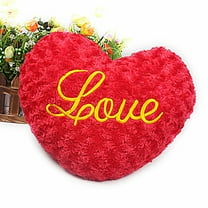 Mouliraty Couple Cushion Pillow Heart-shaped Pillow Love Pillow 40X40cm