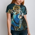 thumbnail image 4 of The Legend of Zelda T-Shirts for Boys Girls, Kids 3D Print Short Sleeve, Unisex Crew Neck Tee Shirts for Youth, 4 of 9