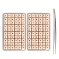 thumbnail image 2 of Ear Seed Acupressure Kit, Acupressure Ear Chart Tool  120pcs  For Ear, 2 of 8