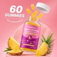 thumbnail image 3 of VecNythra Women’s Probiotic Gummies – Vitamin C & Fruit Powder, Digestive Support Supplement, 60 Count, 3 of 8