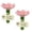 01# Pink, variant on Bee Watering - Copper Flower-Shaped Stations for Outdoor Bee Watering, Hygienic Butterfly Cups, Pollinator Feeders for Yard, Driveway, Patio, Garden,Blue 1PC
