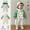 Green#1, variant on Baby Boys Girls Winter Warm Thick Hooded Romper Jumpsuit Zipper Long Sleeve 1 Piece Padded Toddler Snowsuit Outfit 0 to 24 Months(Green#1,3-6 Months)
