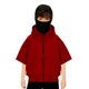 thumbnail image 2 of Chaqueta deportiva de verano para niños, de color liso, de manga corta, con capucha, informal, con cremallera y bolsillos, de poliéster, 2 of 7