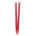 thumbnail image 2 of Ensemble de Maillets Tambour, Accessoire de Maillets en Feutre pour Performance Rouge, 2 of 8