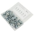 thumbnail image 5 of T Nut,80Pcs Four Claw Nut Nuts Carbon Steel Nut Kit Solid Performance, 5 of 5