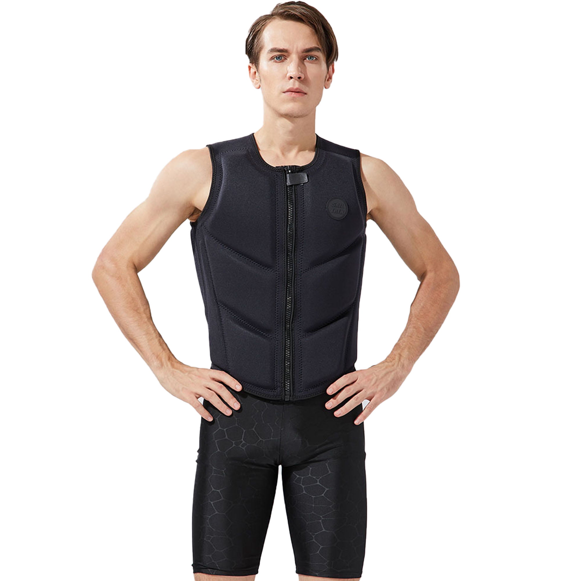 Wakesurf Comp Vest Neoprene Impact Vest, Designed for Wake Surf and Skimboard, Great for Boating Rafting Surfing Buoyancy All Other Watersports Activities