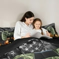 thumbnail image 5 of Homewish Camouflage Gamepads 2pcs Bedding Comforter Set for Teens Boys Girls,USA Flag Twin Comforter Sets,Abstract Camo Breathable Bedding Set,Lightweight Room Decor,Reversible, 5 of 8