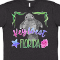 thumbnail image 4 of Inktastic Key West Florida Cute Swimming Manatee T-Shirt, 4 of 5