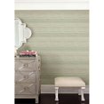 thumbnail image 2 of Kenneth James Arakan Sage Stripe Wallpaper, 20.5-in by 33-ft, 56.4 sq. ft, 2 of 3