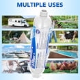 thumbnail image 2 of SPEEDWOW 2Pcs RV Water Filter, RV Inline Water Filter with Flexible Hose Protector, NSF Certified, KDF&GAC Reduces Bad Taste, Odors, Chlorine, Sediment, Camping Essentials for Fresh Drinking Water, 2 of 9