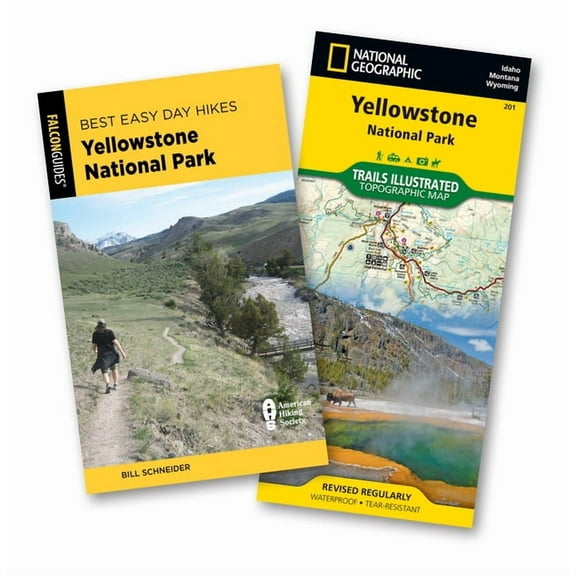 Best Easy Day Hikes Best Easy Day Hiking Guide and Trail Map Bundle: Yellowstone National Park, (Paperback)