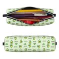 thumbnail image 2 of Rocae Green Avocado for Pen and Marker Pouch with Zipper for Men and Women, Stationery Bag Pen Holder for Work and Office, 2 of 9