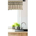 thumbnail image 3 of Ambesonne Aztec Window Valance, Triangles Tribal Motifs Art, 54" X 18", Multicolor, 3 of 3