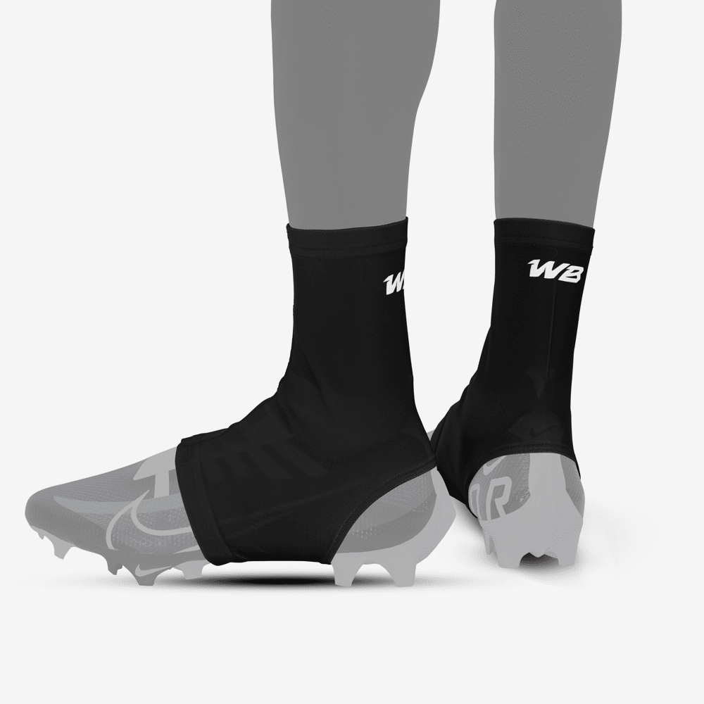 We Ball Sports Cleat Covers Elastic Spats for Football, Soccer