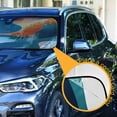 thumbnail image 3 of Yayeee Car Windshield Sun Shade Universal Fit Foldable Front Window Visor Protector, Size 55"x27.6", Green Abstract Wavy, 3 of 8