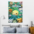 thumbnail image 5 of The Octonauts Tapestry Dorm Decor Wall Hanging Tapestries Window Curtain Picnic Mat Beach Blanket 60x40 Inch, 5 of 8